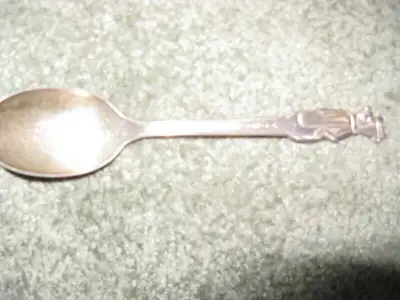 Vintage rare Hanna-Barbera Yogi Bear spoon made by Old Company Plate. Approximately 6.25" long. Figu...