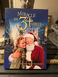 NEW CHRISTMAS DVD ! ‘ MIRACLE ON 34th STREET !  