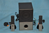Altec Lansing Powered speaker system for studio, lap top or tele