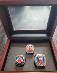 David Ortiz Boston Red Sox World Series Rings With Display Case