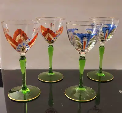 THERESIENTHAL GLASSWORKS GERMANY - CIRCA 1900's, View more