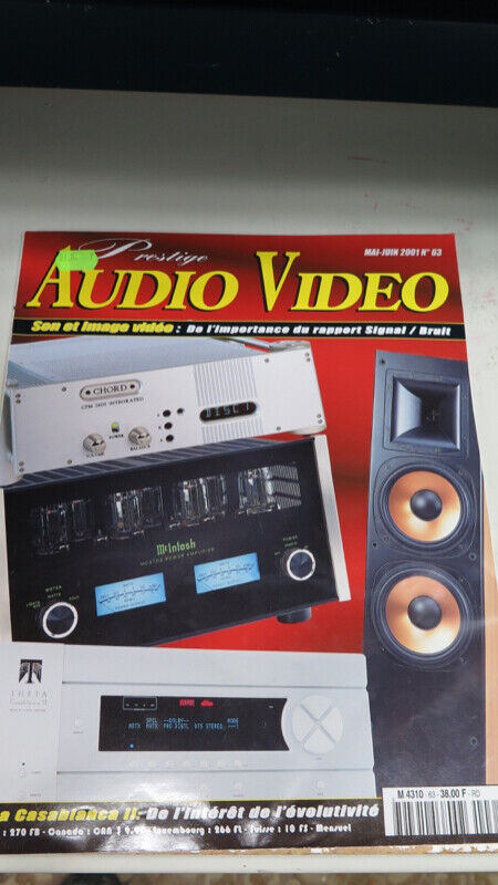 Lot de magazines audio / audio video, UHF, McIntosh MC2102 dans Appareils électroniques  à Longueuil/Rive Sud