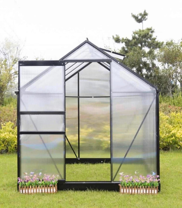 8x12 Greenhouse Polycarbonate All Season Growing dans Plantes, engrais et terreaux  à UBC - Image 4
