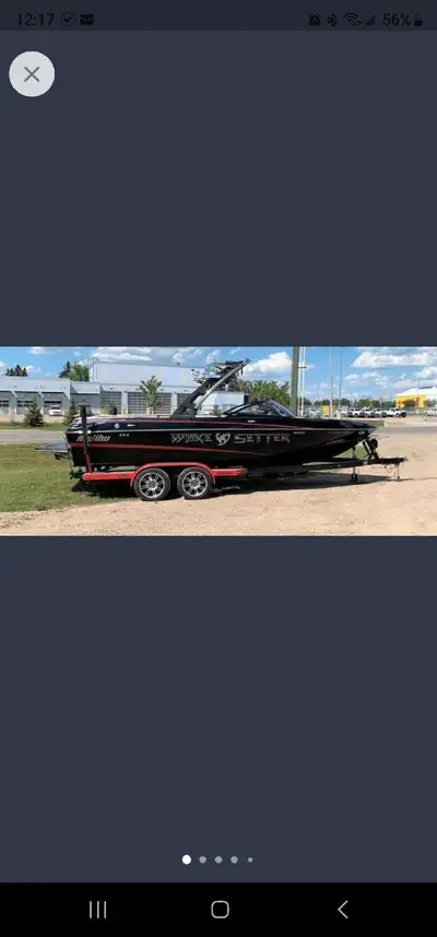 Selling my 2010 Malibu Wakesetter 23 LSV. The cadillac of surf boats! Comes with the upgraded Corvet...