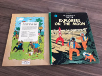 BD Tintin Explorers on The moon 