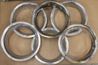 14” and 15” Chrome Rim Rings