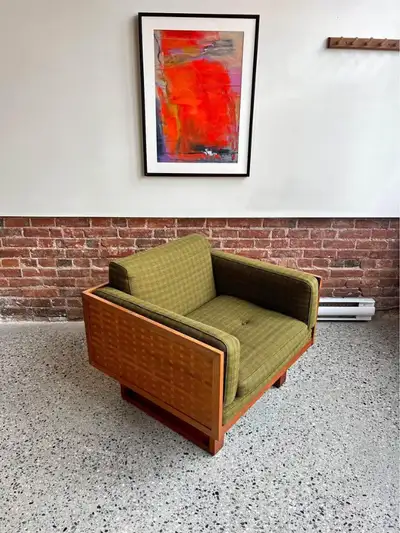 1960s Danish Armchair by Poul Cadovius Guvenør crafted for Franc
