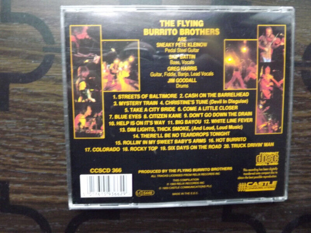 FS: The Flying Burrito Brothers "The Live Collection" (U.K. Impo in CDs, DVDs & Blu-ray in London - Image 2