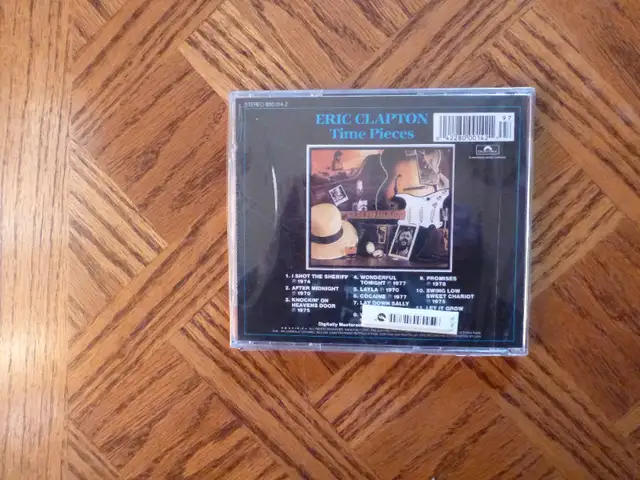 Timepieces The Best Of – Eric Clapton   CD  new  $5.0062863264558083121