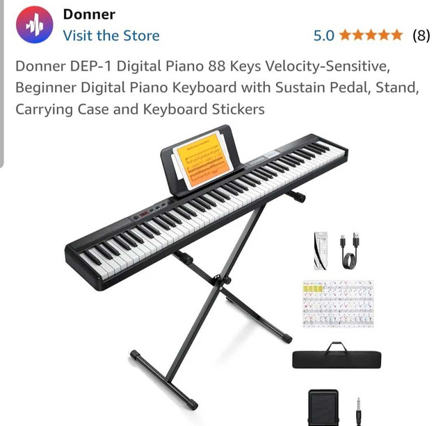 Digital piano in Pianos & Keyboards in Vancouver