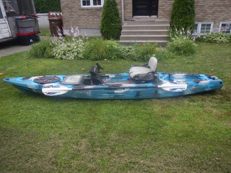 kayak de pêche feelfree lure 13.5 avec sonar Pêche, camping et plein