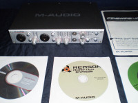 M-Audio FireWire 410, with Software, MIDI Cable, Sound Blaster