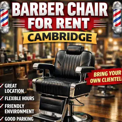 BARBER CHAIR FOR RENT, View more