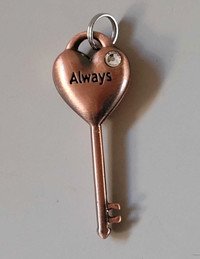 Brand New "Always" Key Keepsake Pendant 