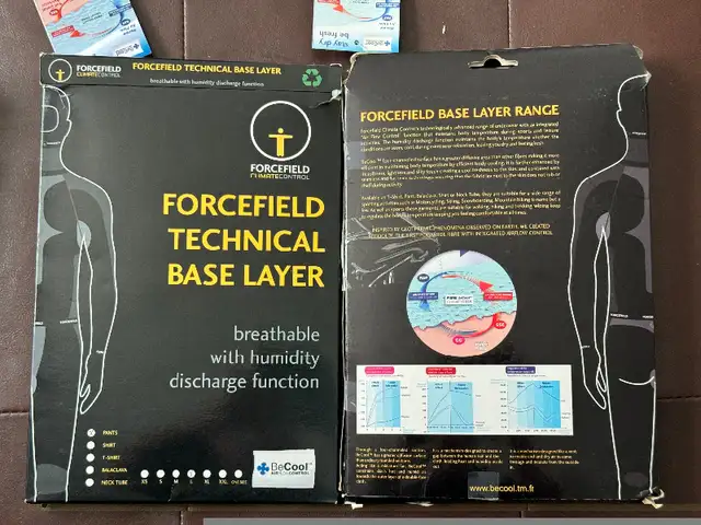 Motorcycle Sports FORCEFIELD Base Layer humidity discharge Shirt in Other in Barrie - Image 6