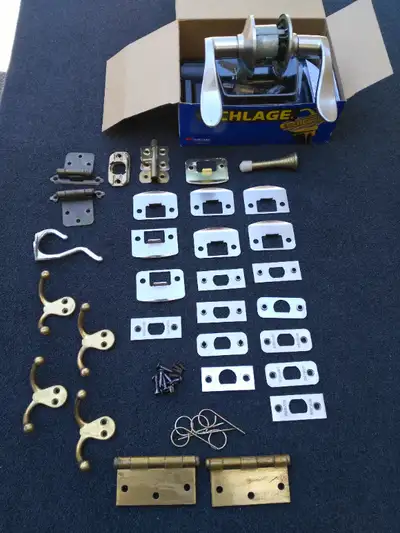 schlage lever passage lock and hardware, View more