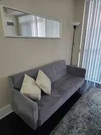 Sofa bed perfect for apartment/condo living