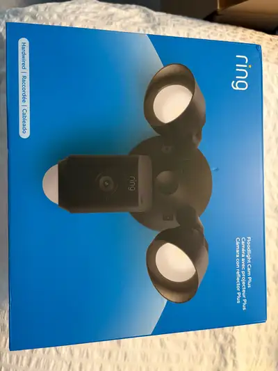 Ring Floodlight Cam Plus Wired, View more