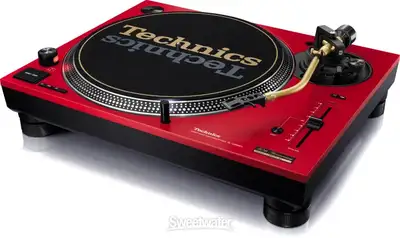 Brand new. Factory sealed. Technics SL-1200 MK7L 50TH anniversary turntable in red. One of the most...