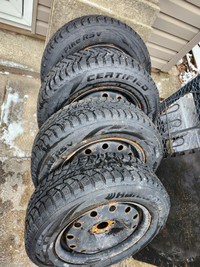 Hankook winter tires and rims