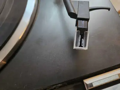 Technics Turntable with Matalica lp, View more