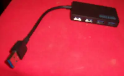 USB 3.0 Hub 4 Port , high power supply system, LED Indicator For PC Computer This is a USB Hub that...