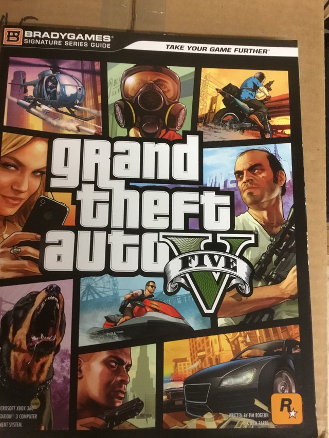 Grand Theft Auto V Five Bradygames Official Strategy Game Guide in Other in Markham / York Region