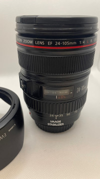 Canon 24-105  f4 L IS lens