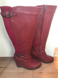 Womens Boots. Wide Calf & Width. Ashley Stewart. Size 8