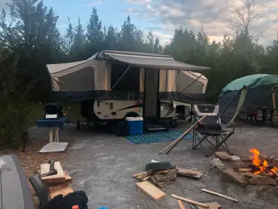 Camper is great condition and fully functional. Always stored in heated barn over the winter and gar...