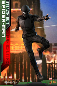 Hot Toys 1/6 Spider-man Stealth Suit DELUXE Far Away From Home