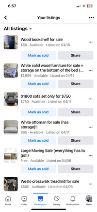 Big moving sale !! Everything must go