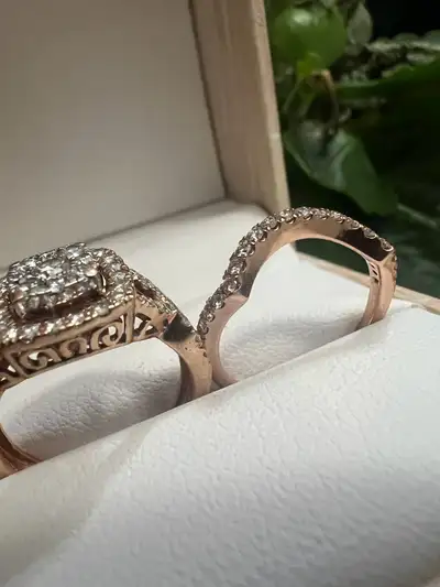 10 k diamond rings , View more