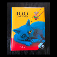 100 comptines : Livre et CD d’Henriette Major, NEUF