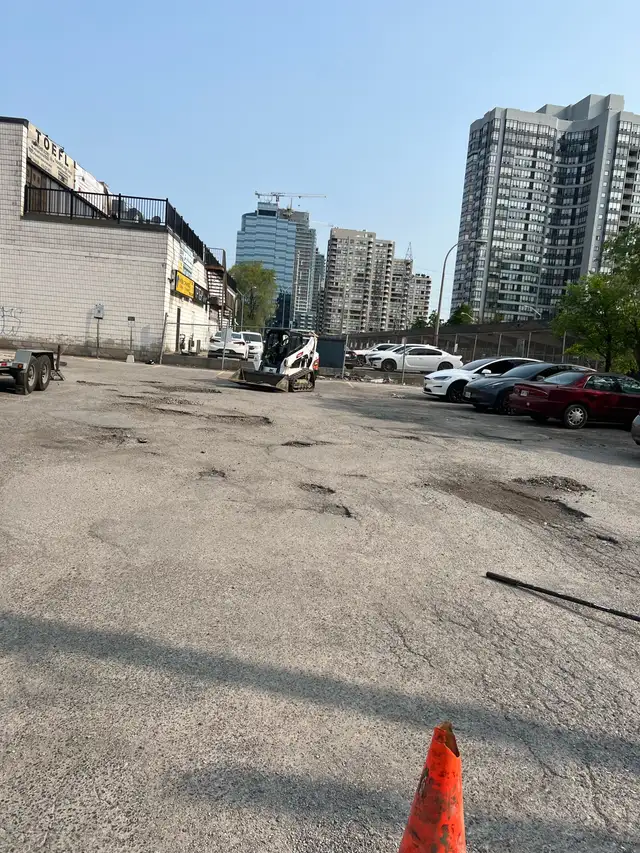 Parking lot pothole repair63235338187905122