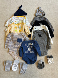 Newborn onesies & accessories