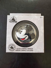 Disney Mickey Mouse Glass Compact Mirror