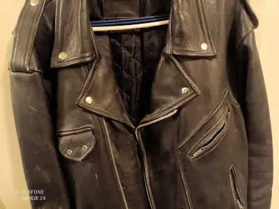 Vintage Leather Jacket, View more