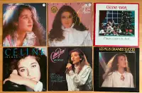 33 tours de Céline Dion (6 différents…comme neufs!)
