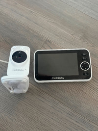 HelloBaby Baby Monitor with Camera and Audio, 5''