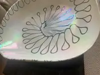 Large Murano white Glass handmade bowl from CB2