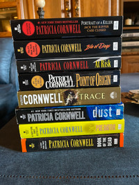 8 Patricia Cornwall books