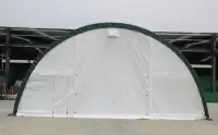30' x 65' x 15' Dome Storage Shelter (450g PVC)