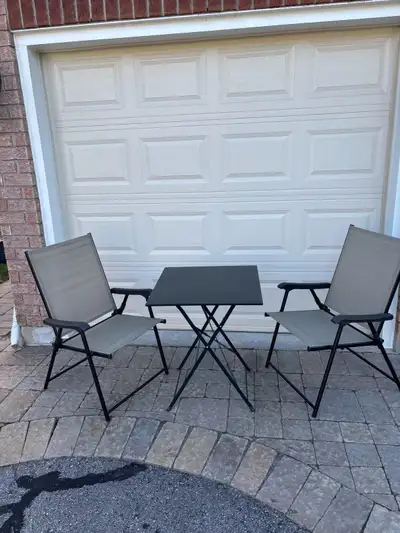 Patio Table and 2 chairs, View more