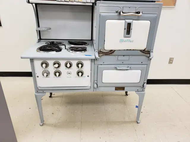 1920's cast iron Moffat stove in robin egg blue62863276168194127