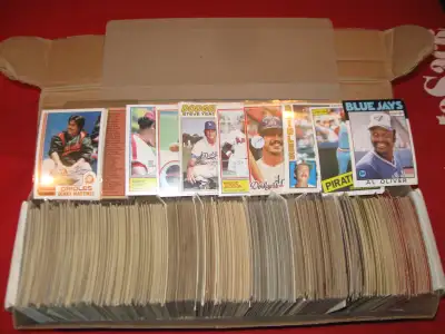 carte baseball cards lot 650 opc 1977 a 1982 lot $99., View more