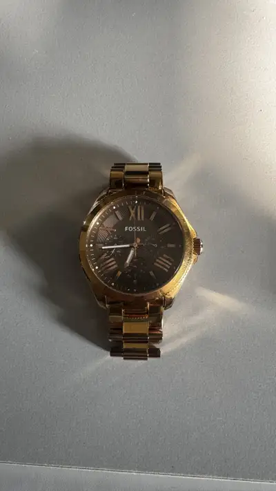 Rose Gold Fossil Watch (AM4533), View more