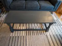 Blue Coffee Table Solid Wood