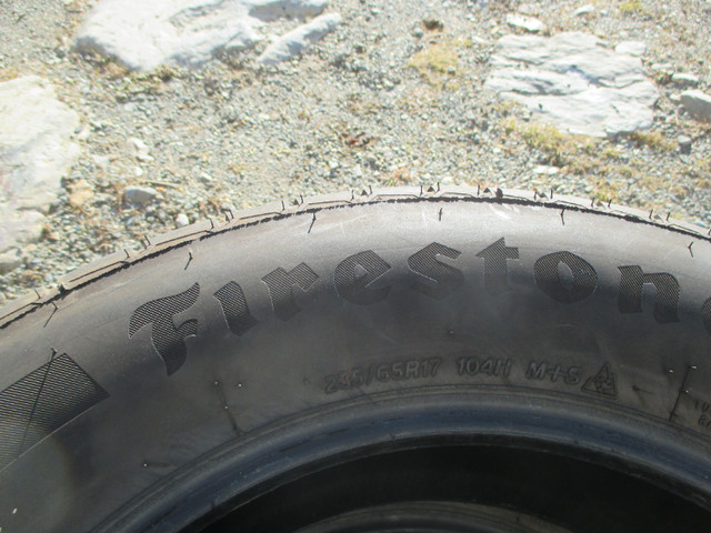 FIRESTONE 235/65/17 WINTER TIRES in Tires & Rims in Dartmouth - Image 4