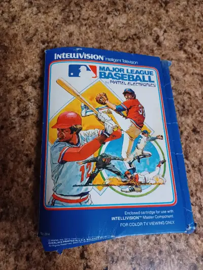 Intellivision MLB Baseball Complete, View more